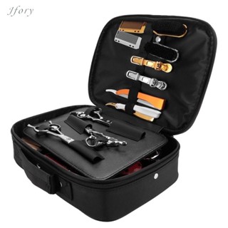 Jfory Barber Túi Bảo Quản Mỹ Phẩm Túi Xách Cắt Tóc Tổ Chức Dây Kéo Kẹp Tóc