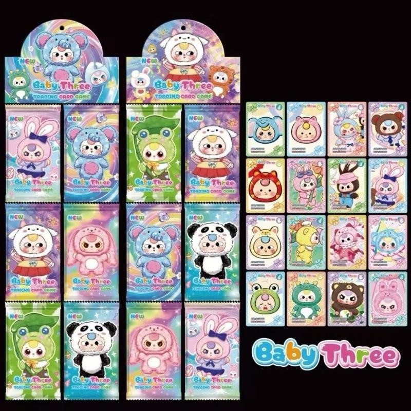 Thẻ bài dây babytheer set 36 gói , Thẻ bài ngẫu nhiên siêu đáng yêu