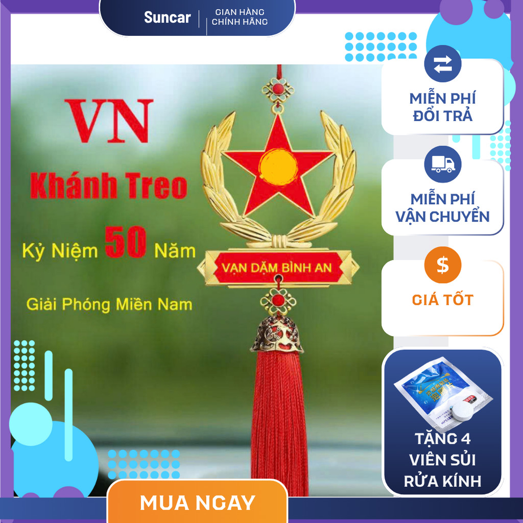 Khánh treo xe 'Tôi Yêu Việt Nam'