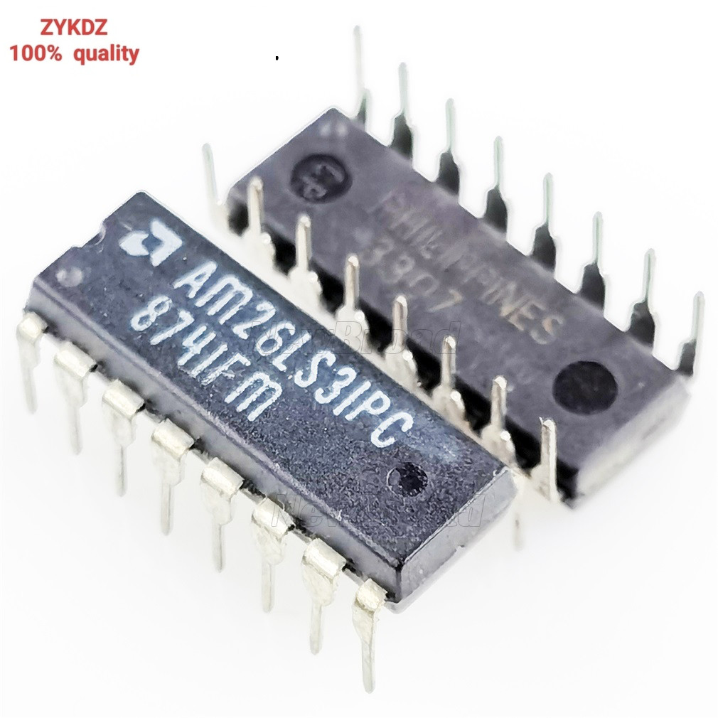 Bộ 5 Giao Diện IC AM26C32IN AM26LS31PC DS26LS31CN AM26LS32PC AM26LS33ACN DIP16 Chip Trình Điều Khiển