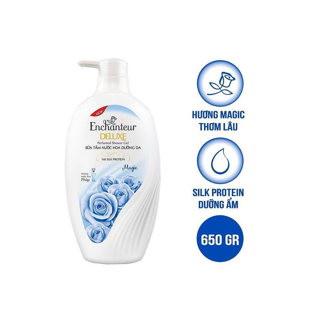 Sữa Tắm Nước Hoa Enchanteur Magic 650g