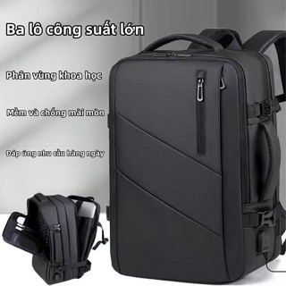 Ba Lô Đa Năng Mở Rộng - Túi Laptop Chống Sốc, Đi Học/Đi Làm, Chất Liệu Nhẹ Thoáng Khí
