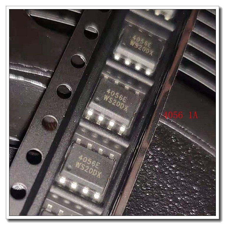 4056E 4056 Patch SOP-8 1A Chip sạc pin Lithium Ion tuyến tính