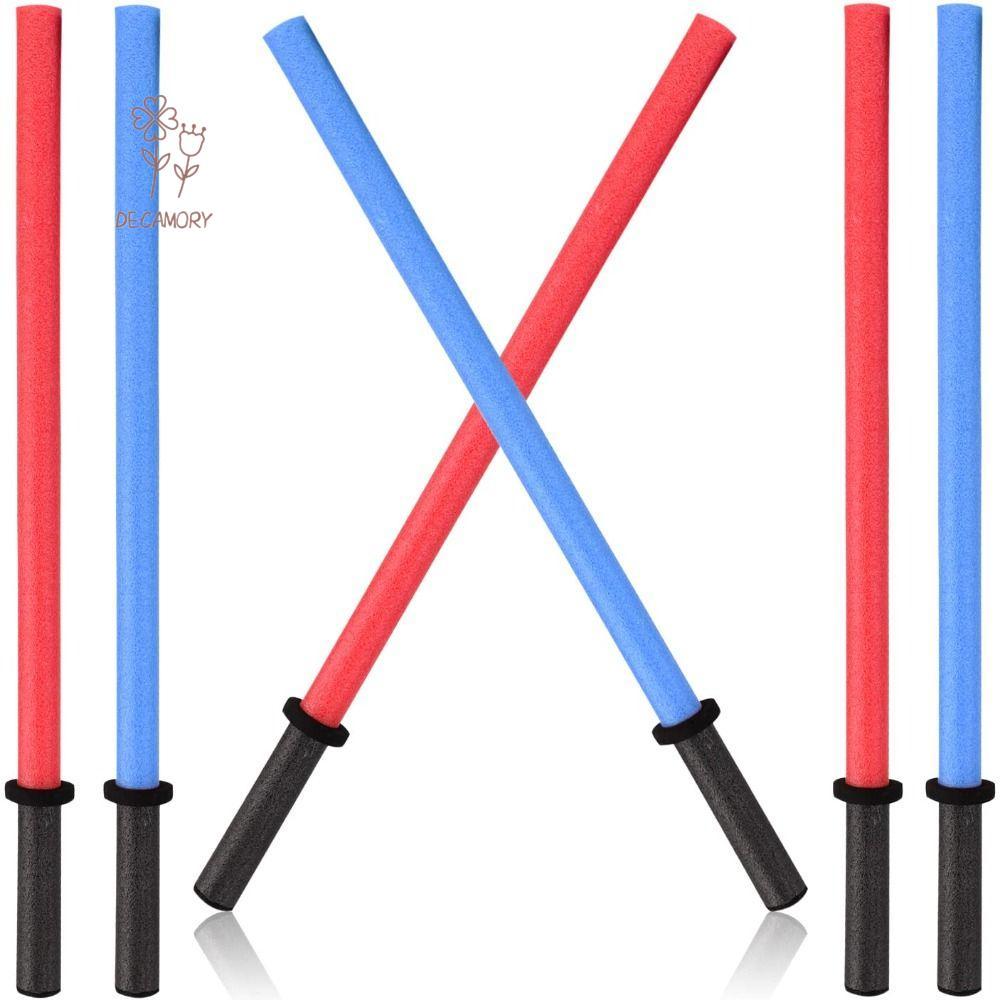SHOUKEY Pool Noodles Foam Light Sabre Toy, Party Favors Foam Pool Noodle Stick, Long Foam Toy Backya