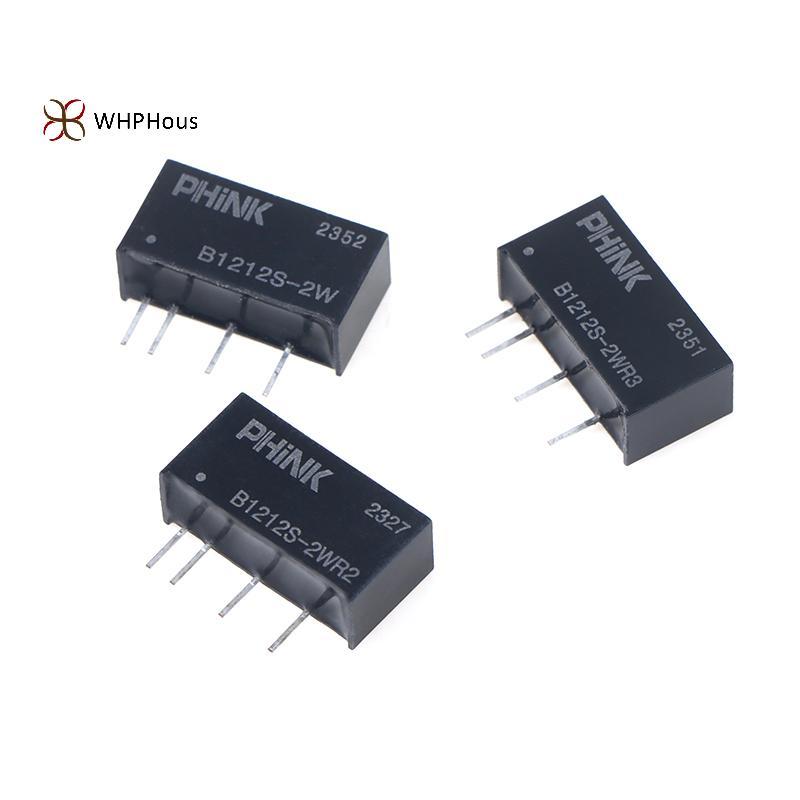 < WHPHous-t > B121212S-2W B1212S-2WR2 / R3 12V Đến 12V DC-DC Mô-đun nguồn cách ly Bảo vệ ngắn mạch P