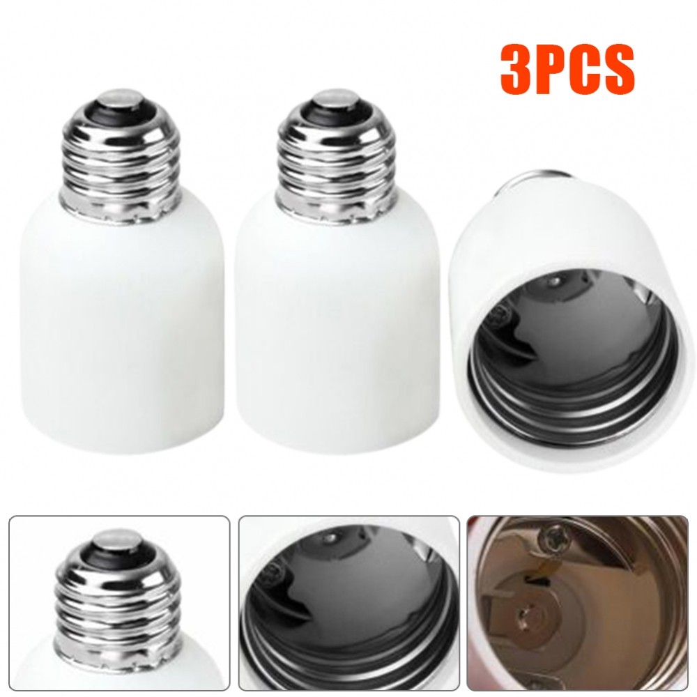 [DOLLDOLL-VN]Reliable Light Bulb Adapter for Mogul Lights E26/E27 to E39/E40 3 Pack