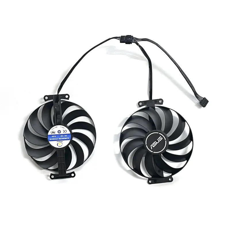 * 95MM 5PIN CF1010U12S Dual RX 6700XT 6600XT Bộ làm mát GPU cho ASUS Radeon Dual RX 6600 6600XT 6700