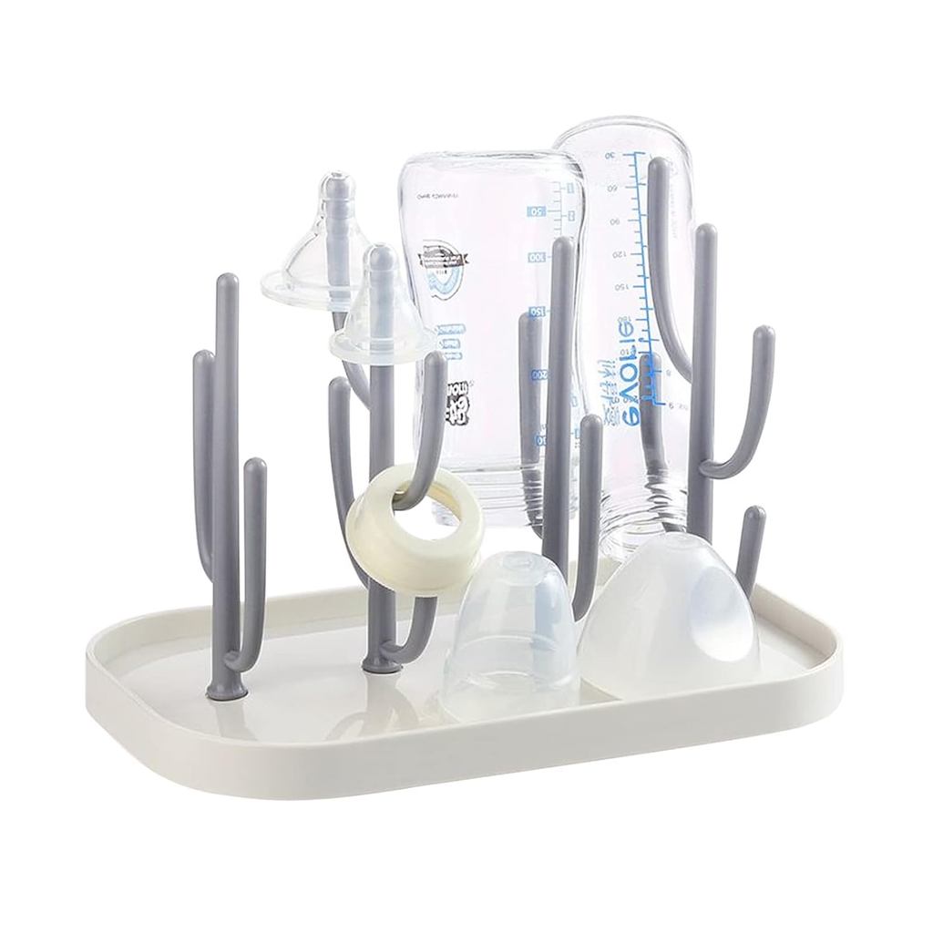 BabyBottleDryingRackwithTray, CreativeTreeBranchBabyBottleDryerHolderforBottles, Núm vú, Cốc, Phụ ki