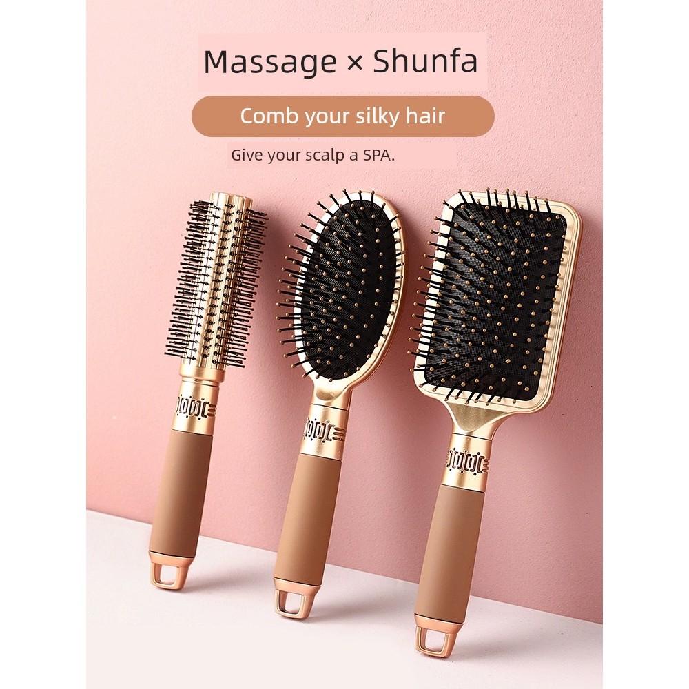 lược gỡ dối tóc lược gỡ dối Lược chải lông dài chuyên dụng dành cho nữ Head Ladies
