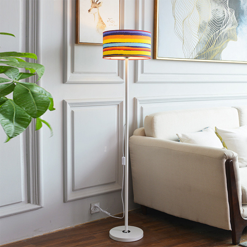 Đèn sàn cầu vồng đơn giản hiện đại. Đèn sàn sofa phòng ngủ phòng khách-floor lamp