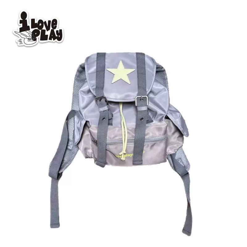 Lucky Star Series Stitching Star Niche Design Ba lô thiết thực