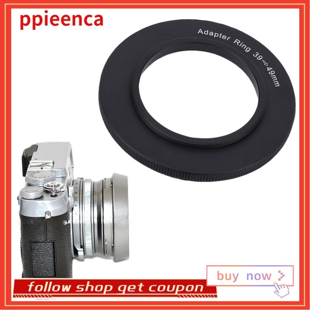 ppieenca Gugxiom 39mm đến 49mm Bộ chuyển đổi ống kính máy ảnh Step Up Ring Filter với ren kim loại t