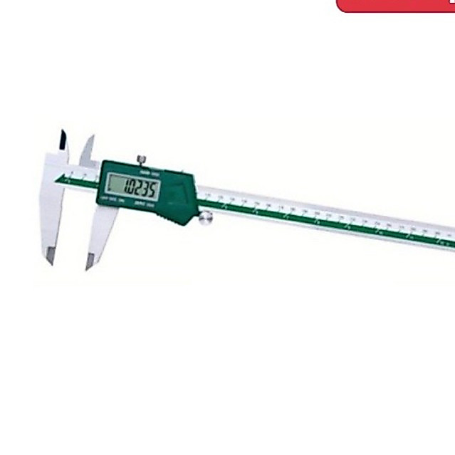 Thước kẹp điện tử INSIZE 300mm/0.01/±0.03 (vỏ bọc hợp kim kẽm) / thước cặp INSIZE 1108-300