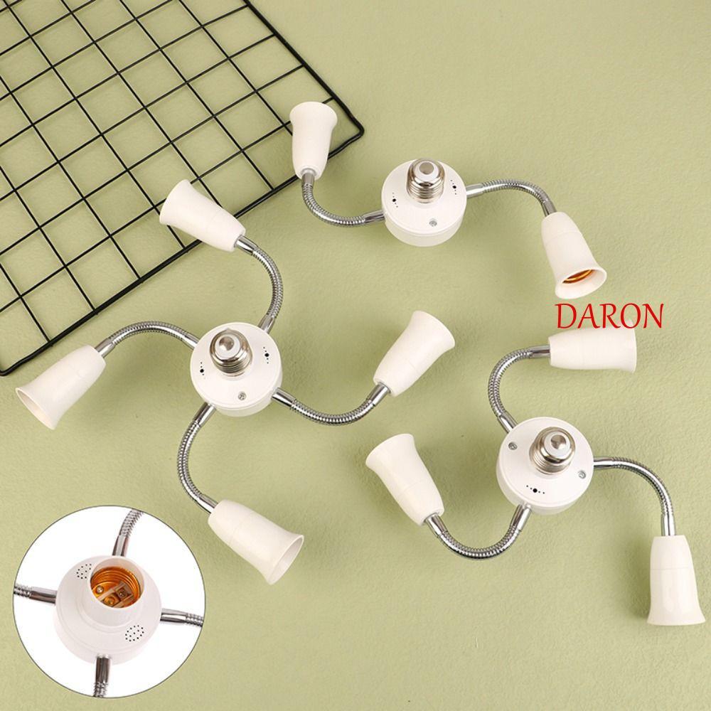 Bộ chia ổ cắm đèn DARON E27, Bộ chuyển đổi bóng đèn Bộ chuyển đổi giá đỡ đèn E27 linh hoạt, bền 2 / 