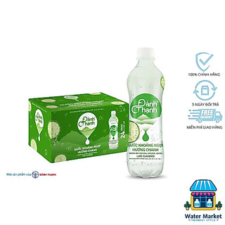 ĐẢNH THẠNH Ngọt Có Ga HƯƠNG CHANH 430 ML (THÙNG 24 CHAI) - Nước Khoáng Ngọt Hương Chanh