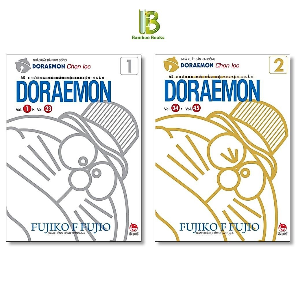 Truyện - Doraemon Chọn Lọc - 45 Chương Mở Đầu Bộ Truyện Ngắn Doraemon - Fujiko Fujio - NXB Kim Đồng