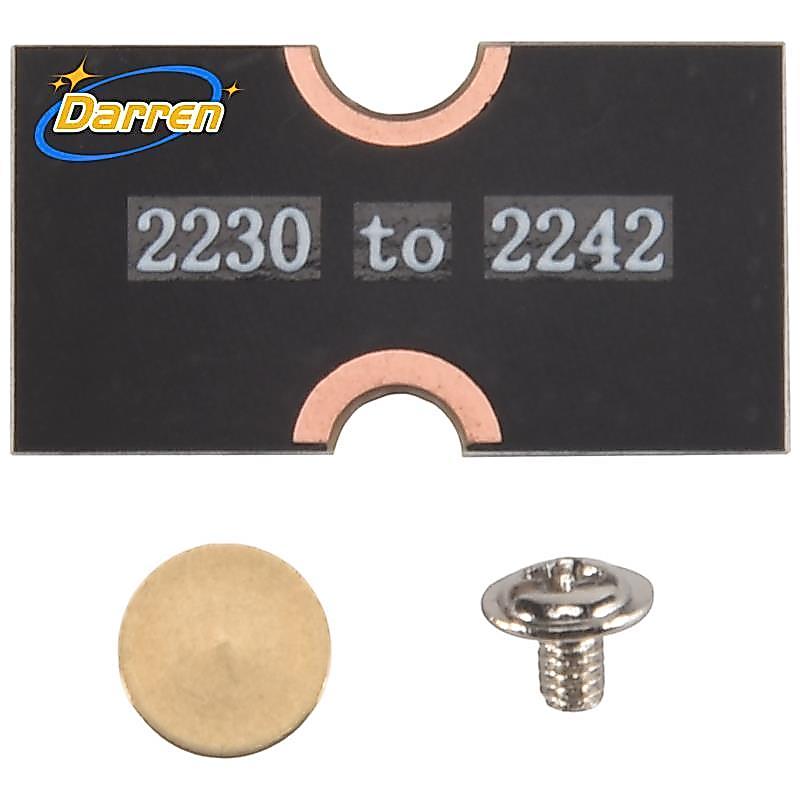 Bộ chuyển đổi ổ đĩa thể rắn M2 M2 2230 SSD sang 2242 Thẻ chuyển đổi 2230 sang 2242 Giá đỡ mở rộng