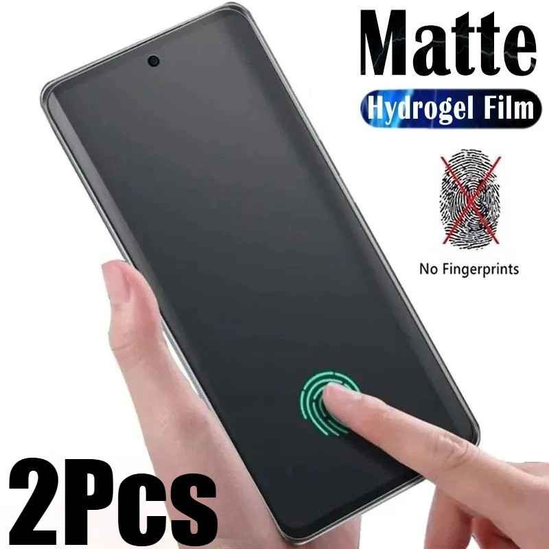 2 Chiếc Chống Gián Điệp Quyền Riêng Tư Chống Ánh Sáng Xanh Hydrogel Phim HD Mềm Cho Realme C73 C75 C
