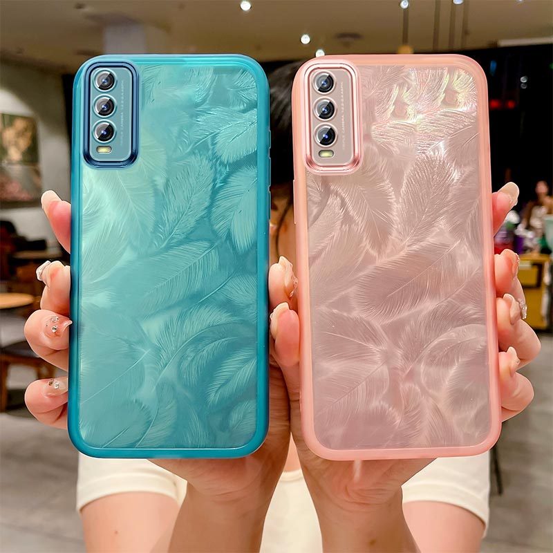 Ốp lưng Áp dụng cho vivo Y20 Y20i Y20s V2029 V2029 _ PK V2027 V2032 Đèn flash gradient màng ống kính