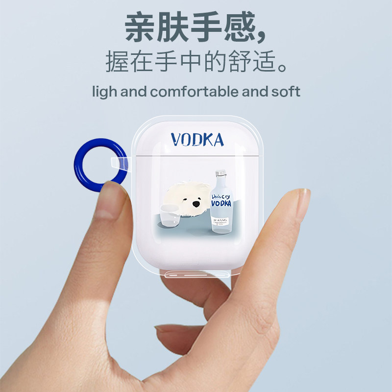 Thích hợp cho Lenovo Lenovo lp25 Vỏ bảo vệ lp23 Silicon trong suốt lp5pro Vỏ tai nghe Bluetooth lp2p