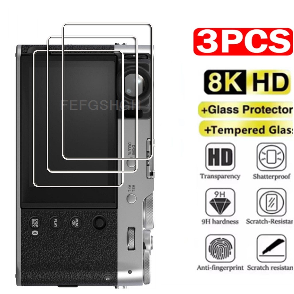 3 Máy Ảnh Màn Hình LCD Bảo Vệ Màn Hình Kính HD Cho Fujifilm X70 X100VI X100V X100T X100S X100F X100 