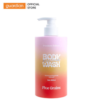 Sữa Tắm Five Grains Giúp Dưỡng Trắng Da Niacinamide Lưu Hương Nước Hoa 500ml | Guardian Việt Nam