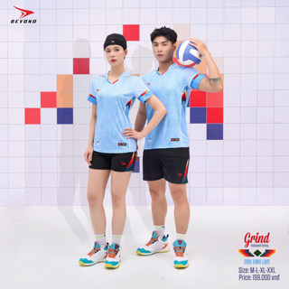 Quần Áo Bóng Chuyền NAM NỮ GRIND BEYONO - Bộ Đồ Thể Thao BC53 Bóng Chuyền Nam Nữ