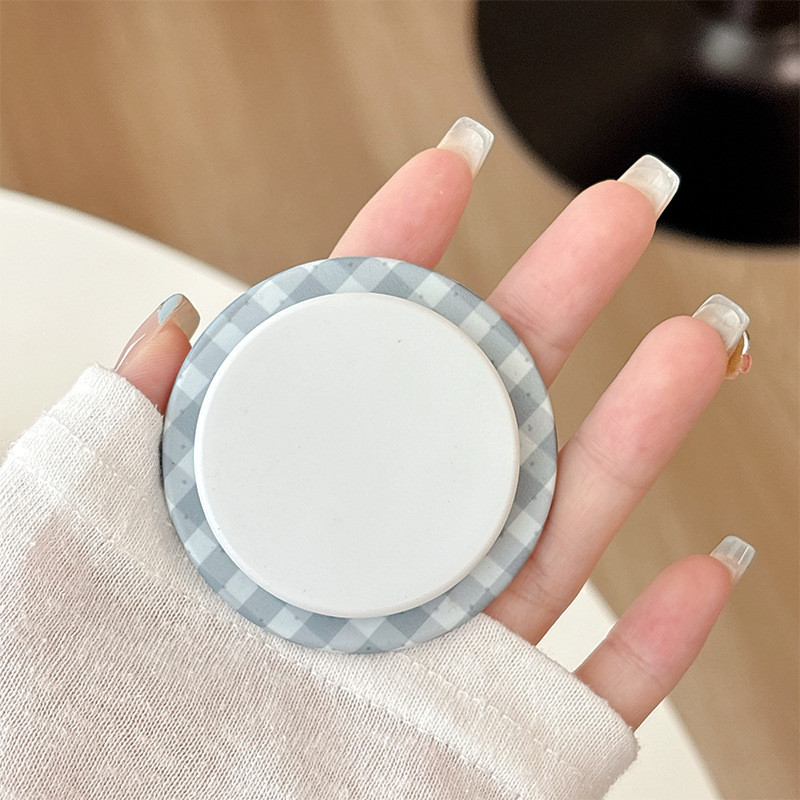 Giá đỡ điện thoại từ tính tròn đơn giản cho IPhone 16 15 14 13 12 Pro Max 14 Plus có thể gập lại Vòn