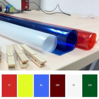 Healmeyou Lọc Đầu Giấy Chuyên Nghiệp 40 * 50cm Chiếu Sáng Sân Khấu Tóc Đỏ Đèn Video Bộ Lọc Màu