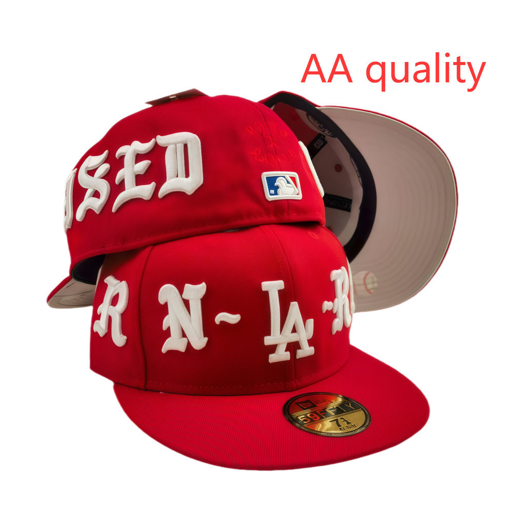 Mũ Lưỡi TraiSlim Cap 59FIFTY Đỏ, Phù Hợp Thời Trang Đường Phố Và Hip Hop