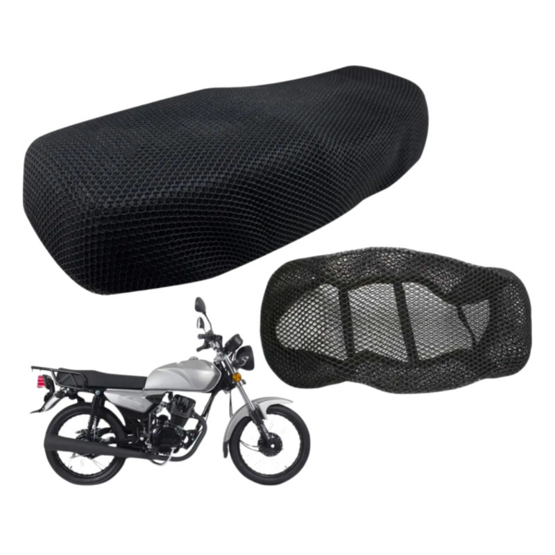 ★YT★Lưới Túi Ghế Xe Máy Thích Hợp Cho FT125 / FT150 Đen XXXL (55-95CM)