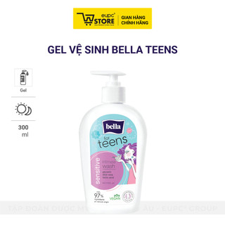 Gel Vệ Sinh An Toàn Và Lành Tính BELLA TEENS Hỗ Trợ Làm Sạch, Giảm Mùi Hôi Và Ngừa Khuẩn 300ml