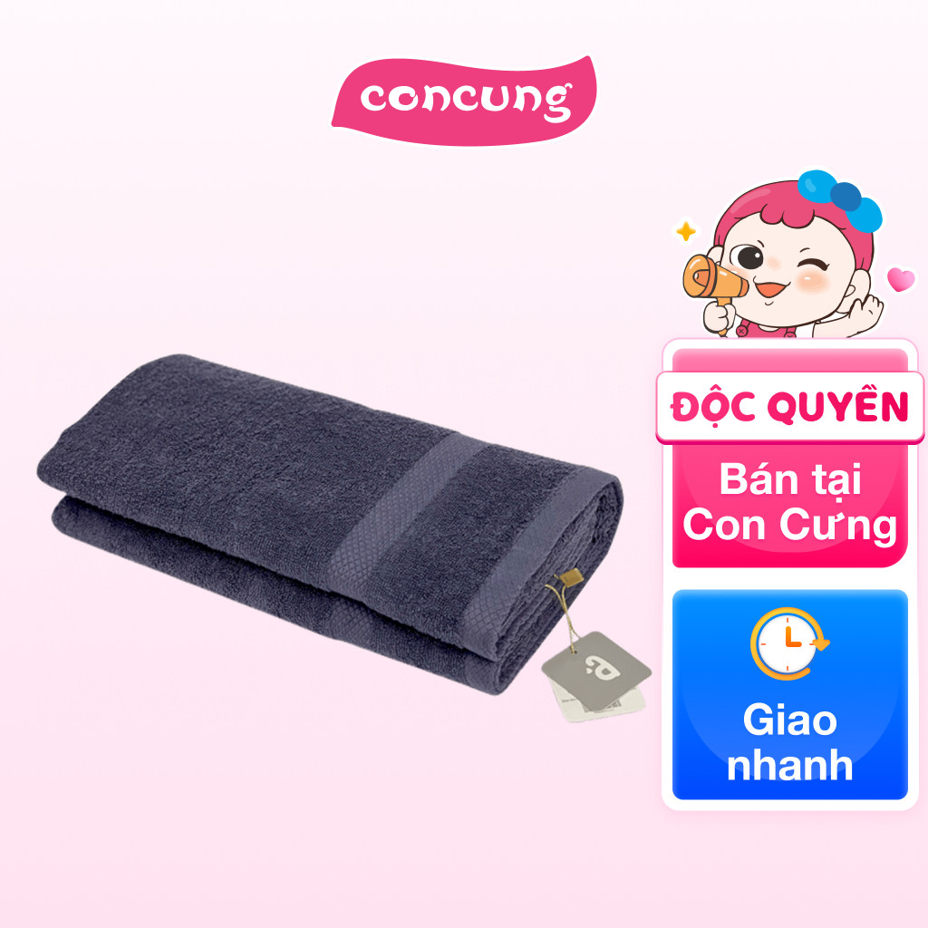 Khăn tắm Cotton Animo T2204_SB001 - Navy