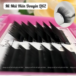  ￼Mi Mái Hiên Douyin - Mi Trung Hoa Độ Cong Li 162° - mi mái hiên 0 độ - Sole 3 độ dài - Mi Khay nối mi -dụng cụ nối mi 