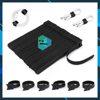 Dây Velcro Nylon Buộc Giữ Làm Gọn Cáp Chống Rối Dây Cáp Sạc Tai Nghe Cáp HDMI Cáp Điện Tiện Lợi Tái Sử Dụng Nhiều Lần