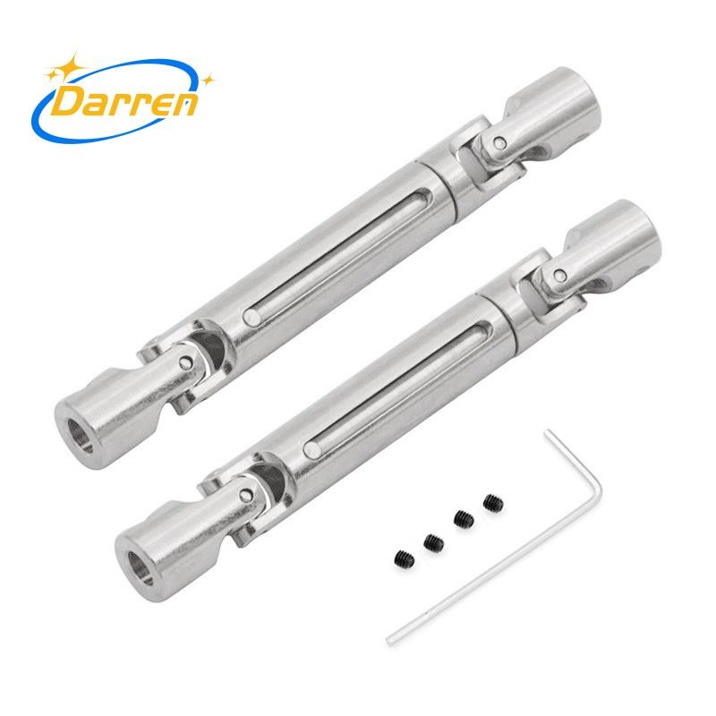 2 Chiếc MN82 LC79 Trục Truyền Động Kim Loại CVD Cho Mang Bò MN82 LC79 RC Xe Tải Xe Nâng Cấp Phụ Kiện