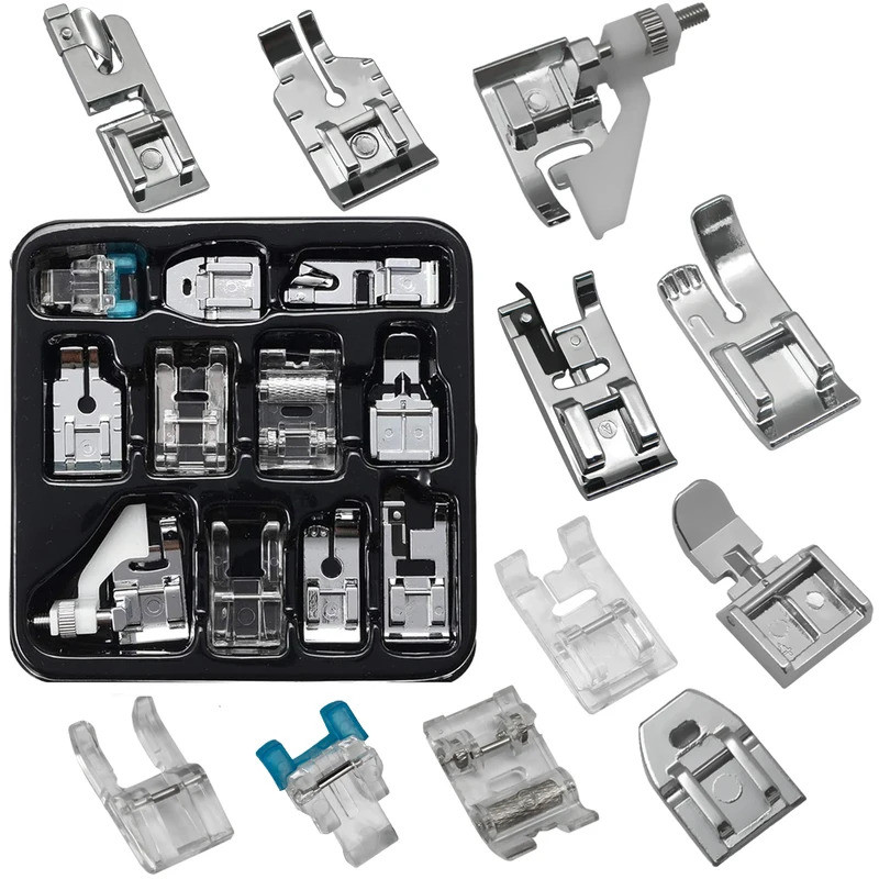 11 Chiếc Bấm Chân Bộ Dụng Cụ Bấm Vải Để May Phù Hợp Cho Ca Sĩ Anh Trai Janome Máy May Nội Địa Phần P