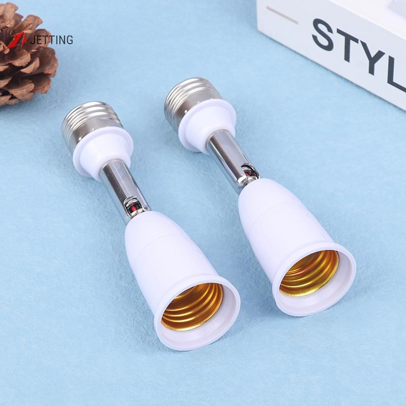 JETTING 1 Bộ mở rộng giá đỡ E27 sang E27 đa năng cho ổ cắm E27 Bộ chuyển đổi cơ sở E27 sang E27 cho 