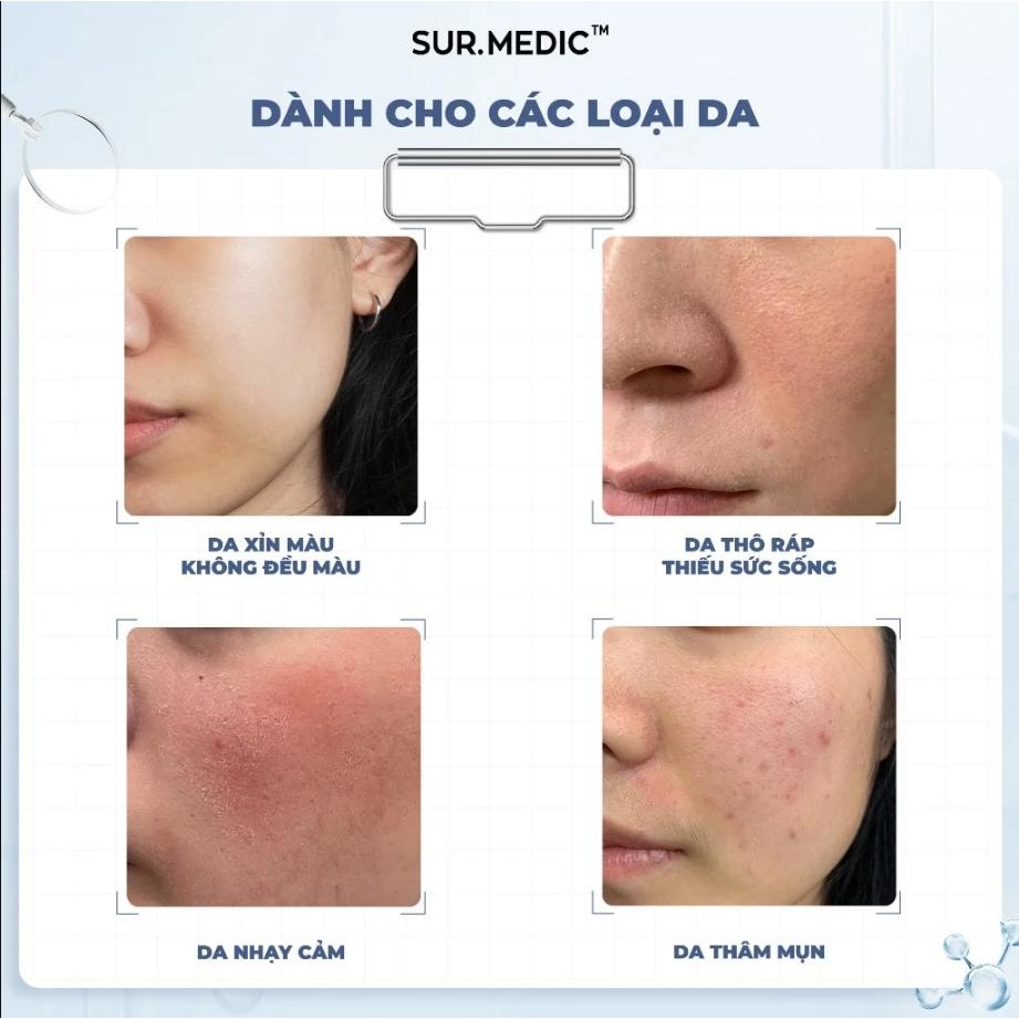 Ảnh 4 của Huyết Thanh Dưỡng Trắng SUR.MEDIC+ Super Glutathione Bright Ampoule serum làm sáng da, giảm thâm