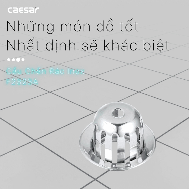 Cầu Chắn Rác Inox Caesar F2323A