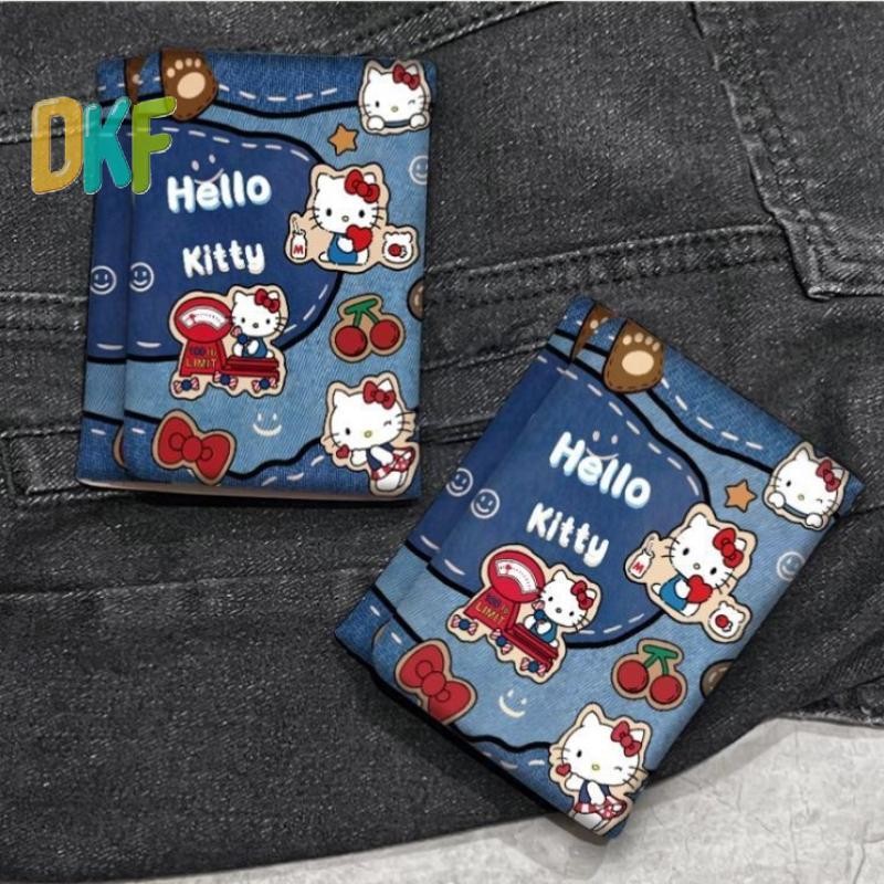 《 DKF-t 》 Anime Ba Gấp Di Động Nam Nữ Túi Đựng Tiền Xu Tín Dụng Xe Buýt Ngân Hàng Đựng Thẻ Túi Ví Thời Trang [Mới]