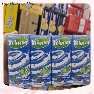 Sữa YoMost thức uống từ sữa chua lên men vị cam/dâu/lựu vỉ 4 hộp x 180ml