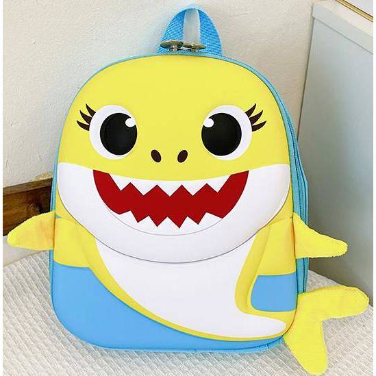 Toddler Backpack Kindergarten Backpack Children's Baby Super Cute New Cute Cartoon Backpack Shark Cl
