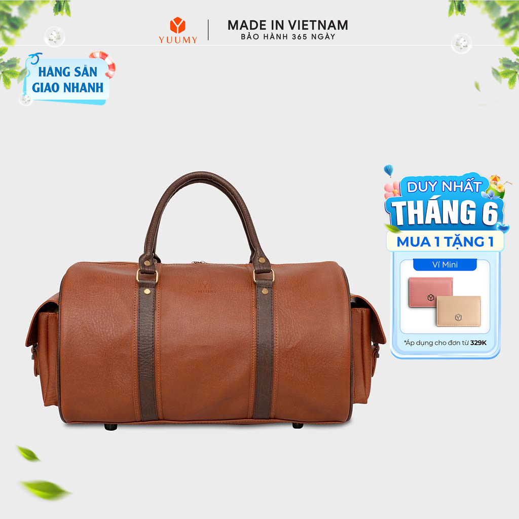 Túi du lịch Yuumy (Thời trang nữ tiện lợi cỡ lớn - Túi da Seasand YMTR04) Bagsmart