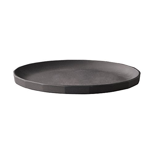 KINTO ALFRESCO Plate 250mm Black, Dishwasher Safe, Outdoor, Gift, Present, 20716/ Direct from JAPAN
