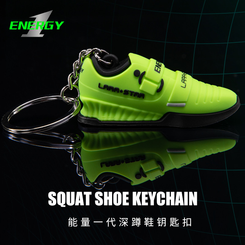 Laura Star 0037 Móc khóa thế hệ năng lượng Kangshen Cùng phong cách Deadlift Squat Shoes Model