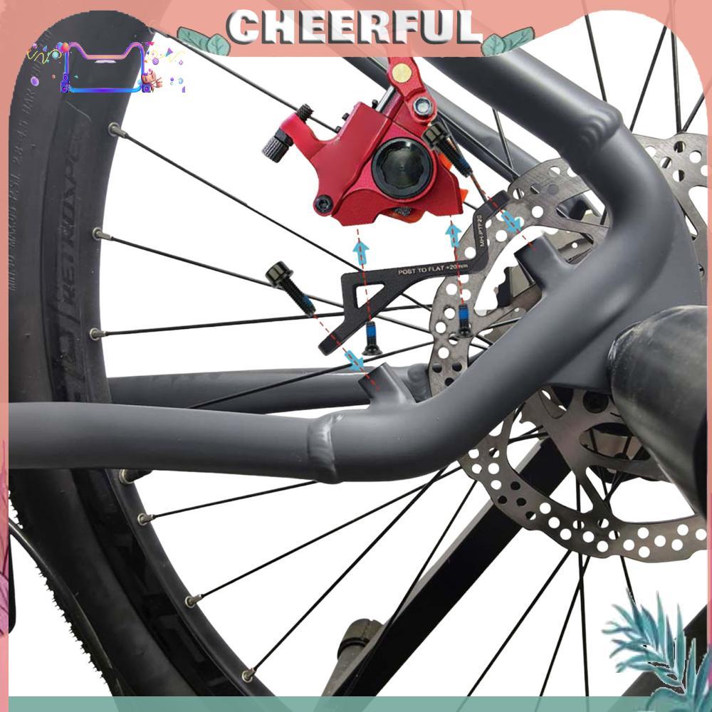 MTB Post Mount To Flat Mount Disc Brake Adapter Xe Đạp Phanh Đĩa Adapter 140mm / 160mm