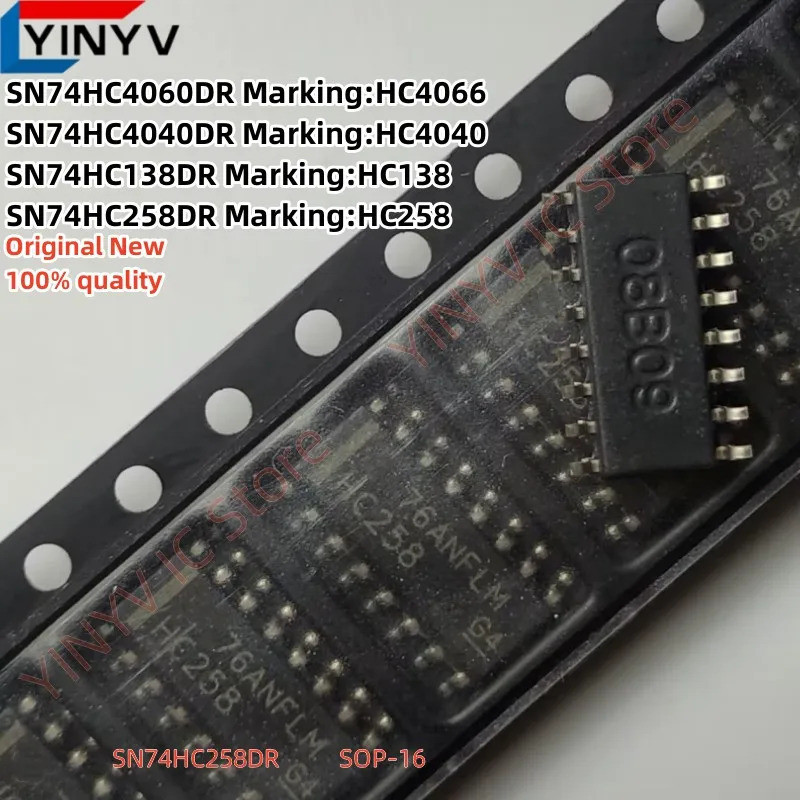 5 Chiếc SN74HC258DR HC258 SN74HC138DR HC138 SN74HC4060DR HC4066 SN74HC4040DR HC40 74HC258D 74HC138D 