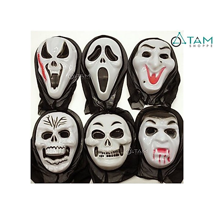 Mặt nạ nhựa Halloween TAN