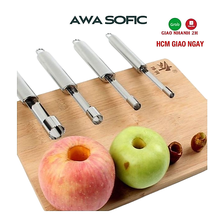 Cây Lấy Hạt, Hột Mận Hà Nội, Cà Na Táo Tàu Đỏ, Mơ Lê Chery dễ dùng - Tách lấy lõi táo Mỹ 2 lớp dày